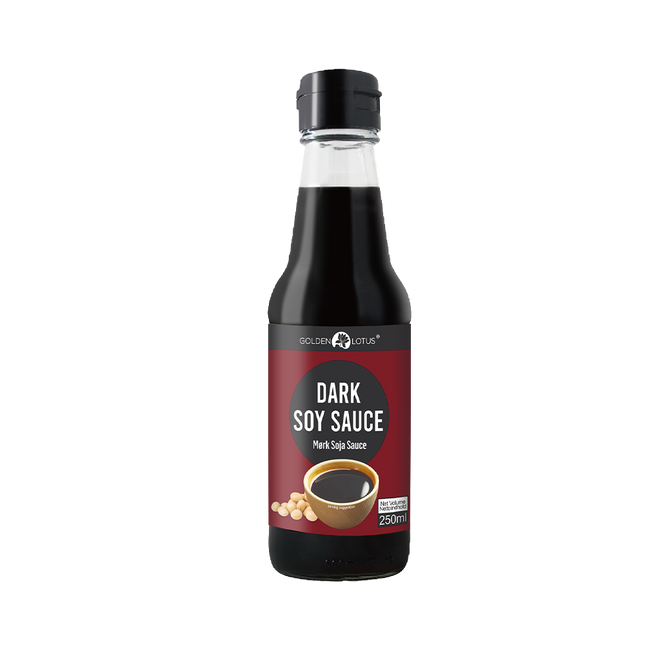 GOLDEN LOTUS Dark Soy Sauce 250ml (Case 12)