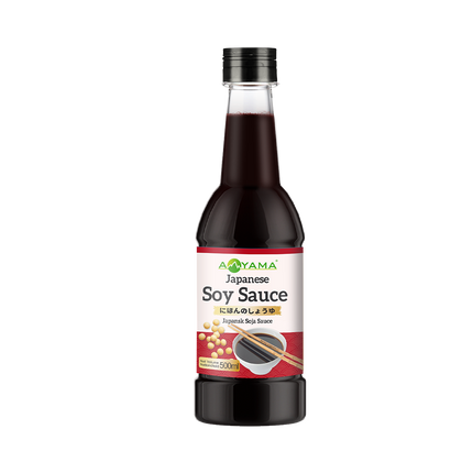 Aoyama Japanese Soy Sauce 500ml (Case 12)