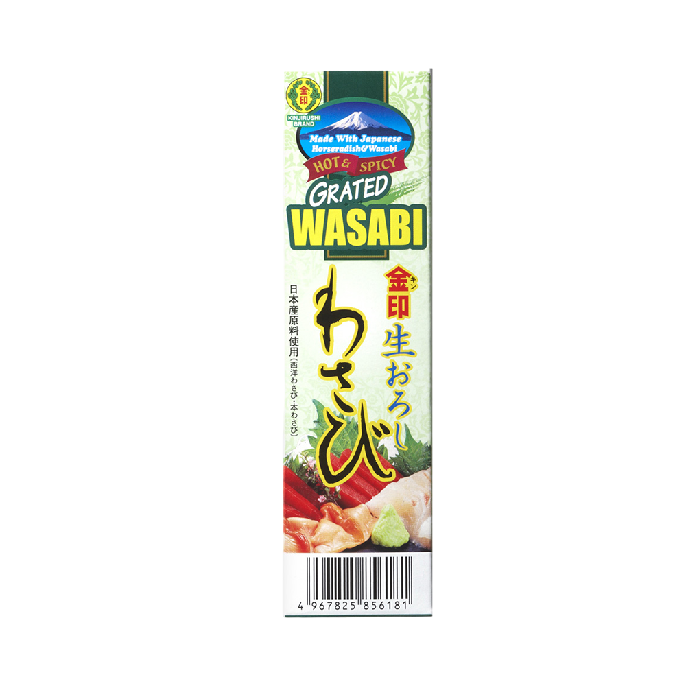 KINJIRUSHI Grated Wasabi (Tube) 43g (Case 100)