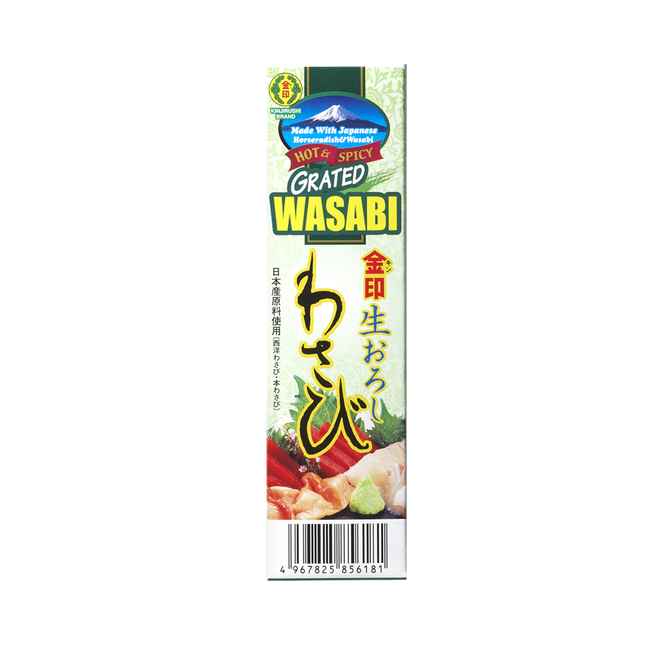 KINJIRUSHI Grated Wasabi (Tube) 43g (Case 100)