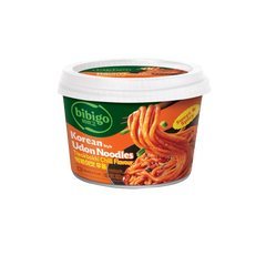 CJ BIBIGO Udon Noodles Tteokbokki Chili Flavour 187g (Case 6)