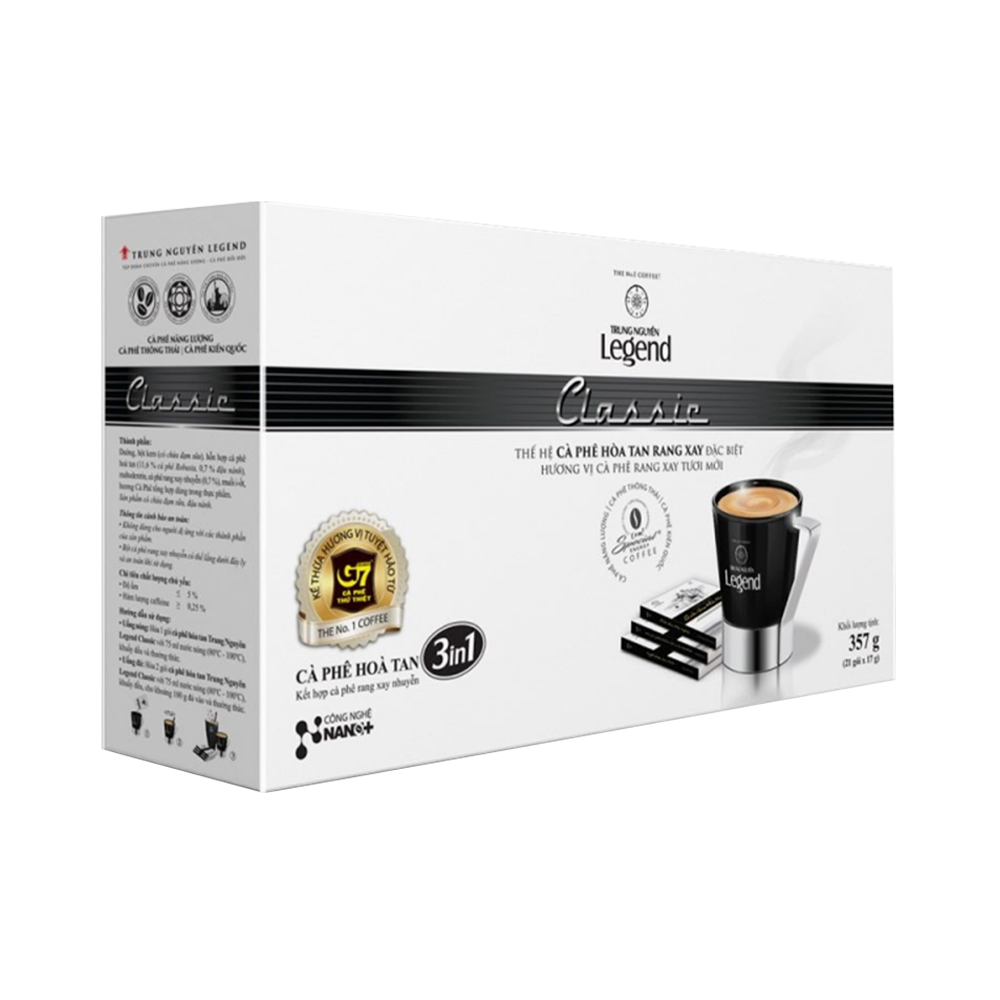 Trung Nguyen Legend Classic Instant Coffee 357g (Case 12)