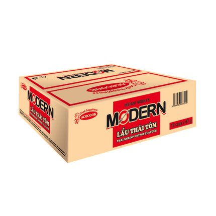 MODERN Thai Shrimp Hotpot Flavor Cup 67g (Case 12)