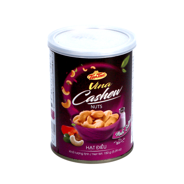 TAN TAN Salted Cashew Nuts 150g (Case 30)
