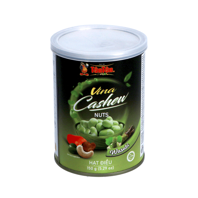 TAN TAN Cashew Nuts With Wasabi 150g (Case 30)