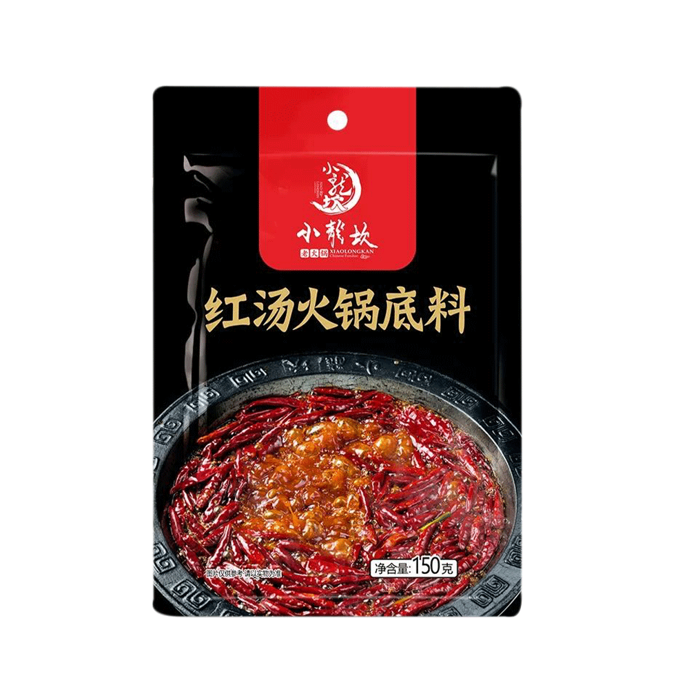 XIAOLONGKAN Red Soup Hot Pot Base 150g (Case 50)