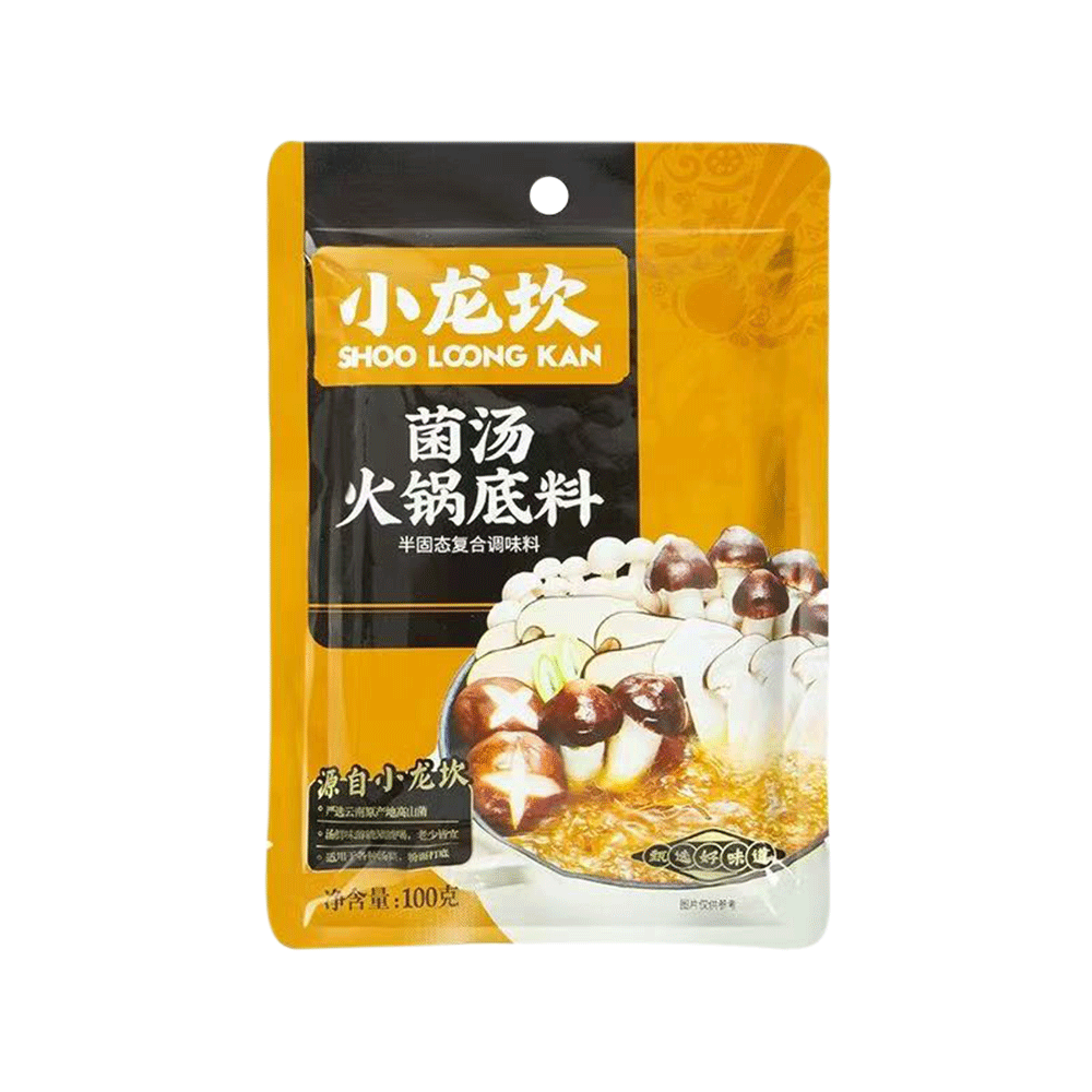 XIAOLONGKAN Mushroom Hot Pot Base 100g (Case 50)