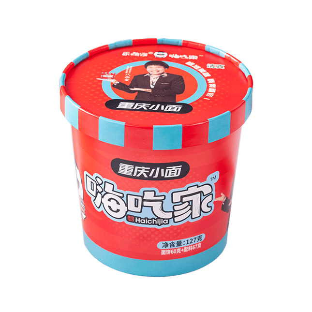 HAICHIJIA Spicy Noodles 127g (Case 6)