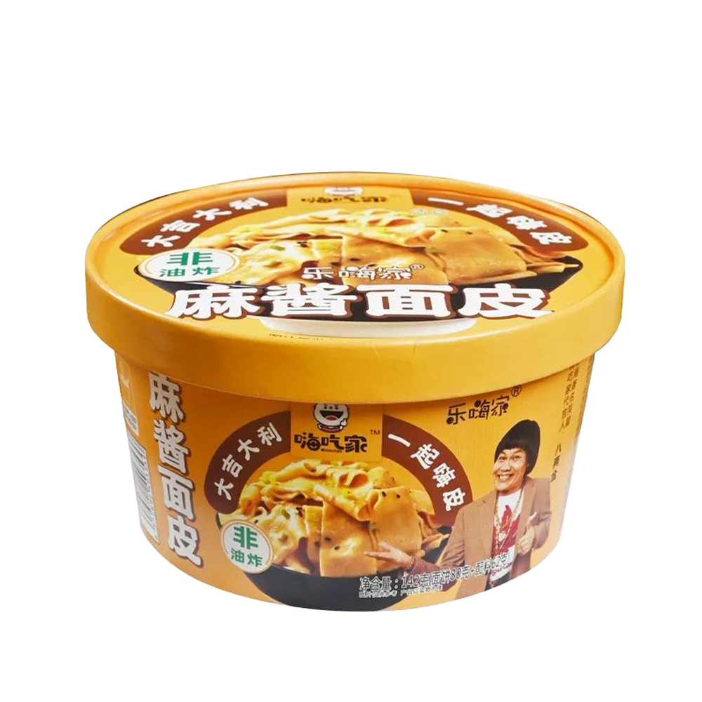 HAICHIJIA Broad Noodles with Sesame Paste 156g (Case 12)