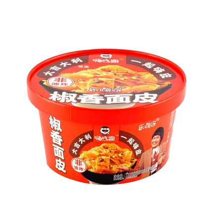 HAICHIJIA Pepper-flavored Wide Noodles 144g (Case 12)