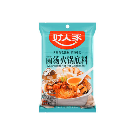 HAORENJIA Mushroom Hot Pot Condiment 130g (Case 30)