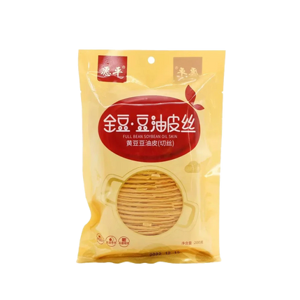 YUANPING Dried Soybean Slices 200g (Case 36)