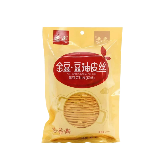 YUANPING Dried Soybean Slices 200g (Case 36)