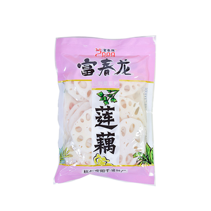 FUCHUNLONG Clear Water Lotus Root Slices 500g (Case 20)