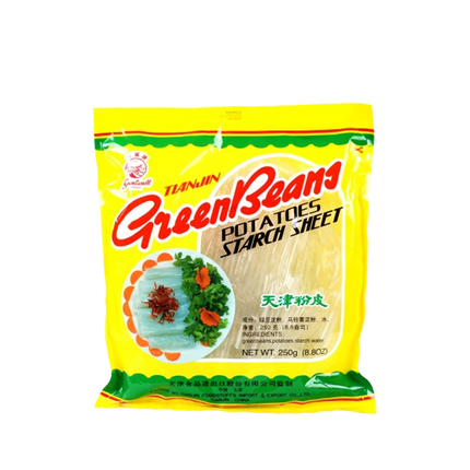 TIANJIN Green Beans Starch Sheet 250g (Case 40)