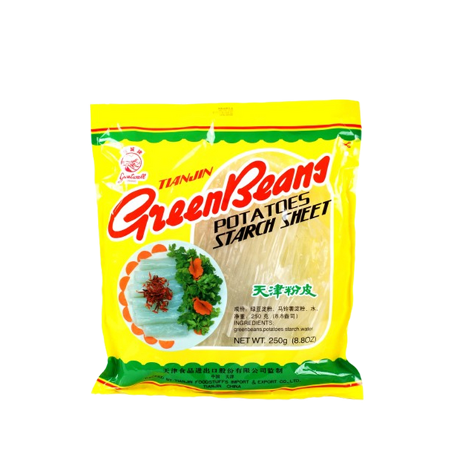 TIANJIN Green Beans Starch Sheet 250g (Case 40)