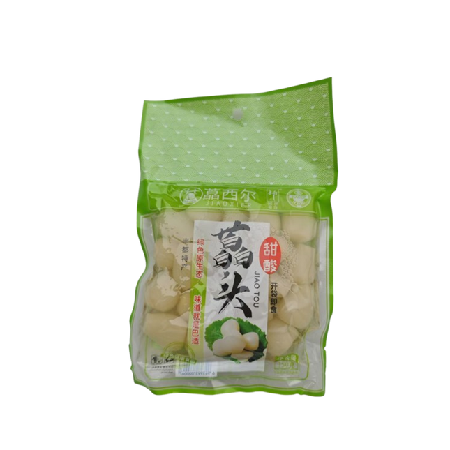 JIAOXIER Sweet and Sour Pickled Leek 270g (d.w 150g) (Case 30)