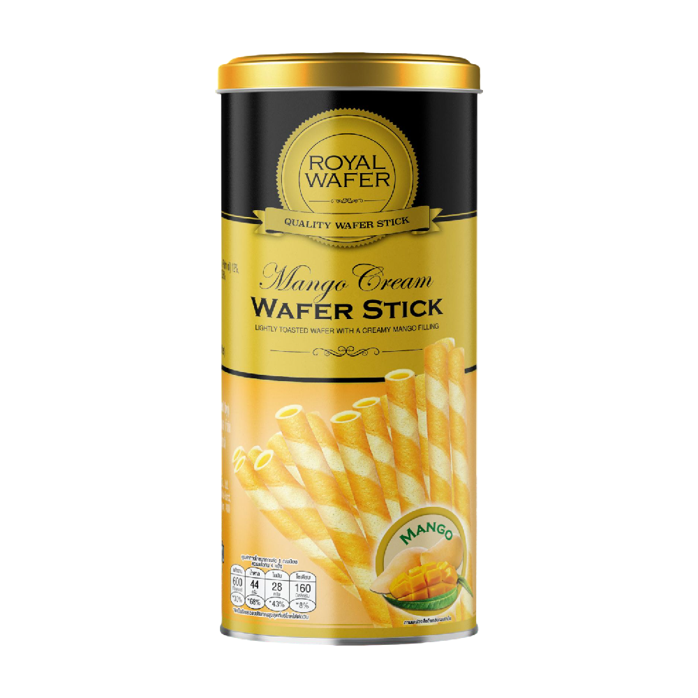 ROYAL WAFER Stick - Mango Cream 125g (Case 24)