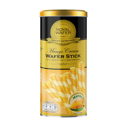 ROYAL WAFER Stick - Mango Cream 125g (Case 24)