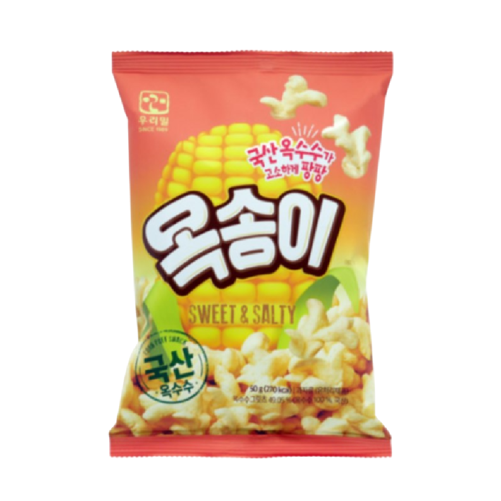WOORIMIL Corn Puffs 50g (Case 20)