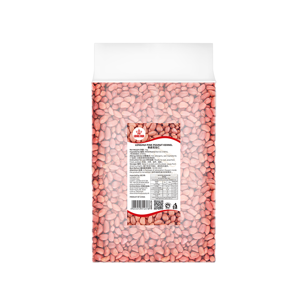LONGHUI Pink Peanut Kernel 1kg (Case 10)