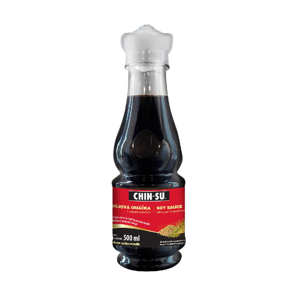 Chin-su soy sauce 500ml (Case 12)