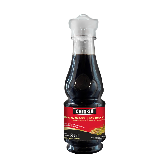 Chin-su soy sauce 500ml (Case 12)