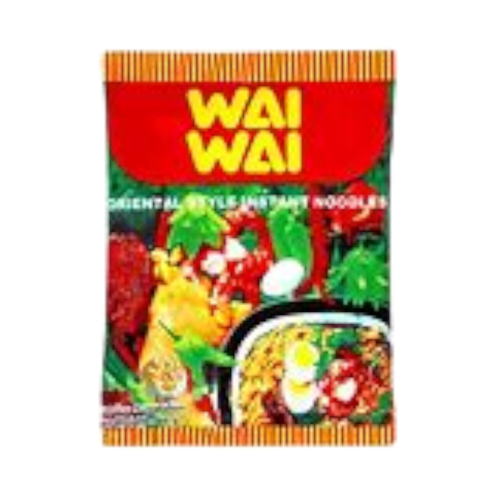 WAI WAI Oriental Style Instant Noodles 60g (Case 30)