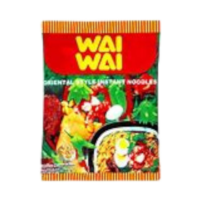 WAI WAI Oriental Style Instant Noodles 60g (Case 30)