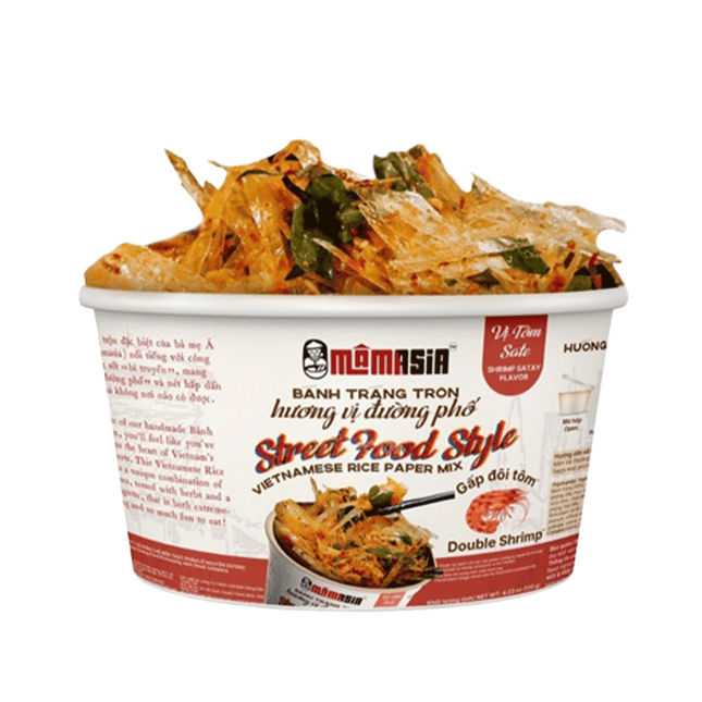 MAMASIA Rice Paper Mix Shrimp Satay 120g (Case 20)