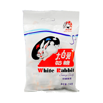 WHITE RABBIT Creamy Candy 114g (Case 48)