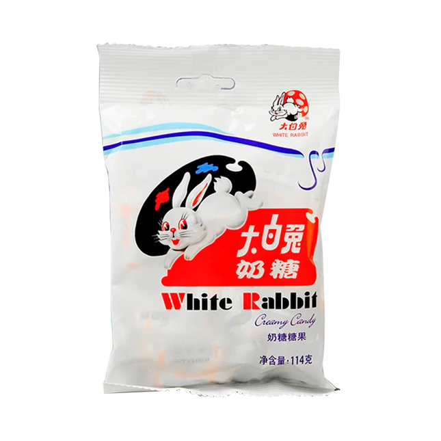 WHITE RABBIT Creamy Candy 114g (Case 48)