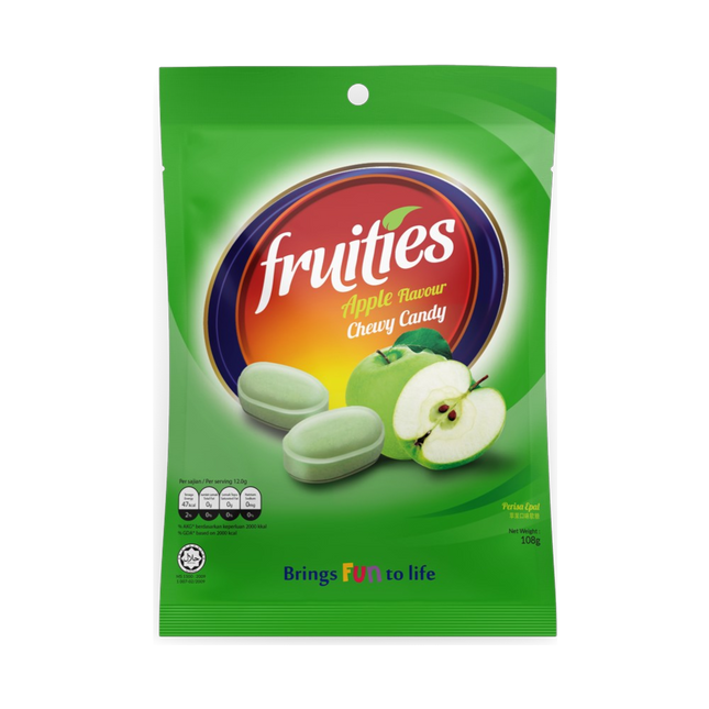 Fruities Apple Flavour 120G. (Case 60)