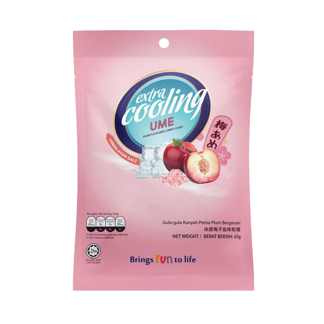 Extra Cooling Plum With Himalayan Salt 65G. (Case 60)