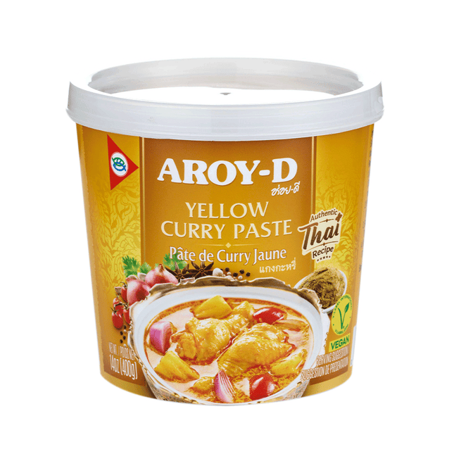 AROY-D Yellow Curry Paste 400g (Case 24)