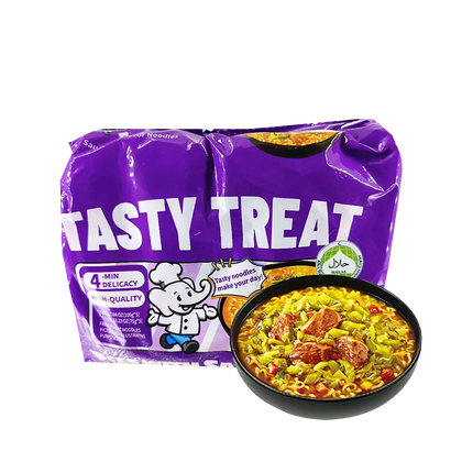 Baixiang Instant Noodles Artificial Beef with Sauerkraut Flavor 100g (Case 30)
