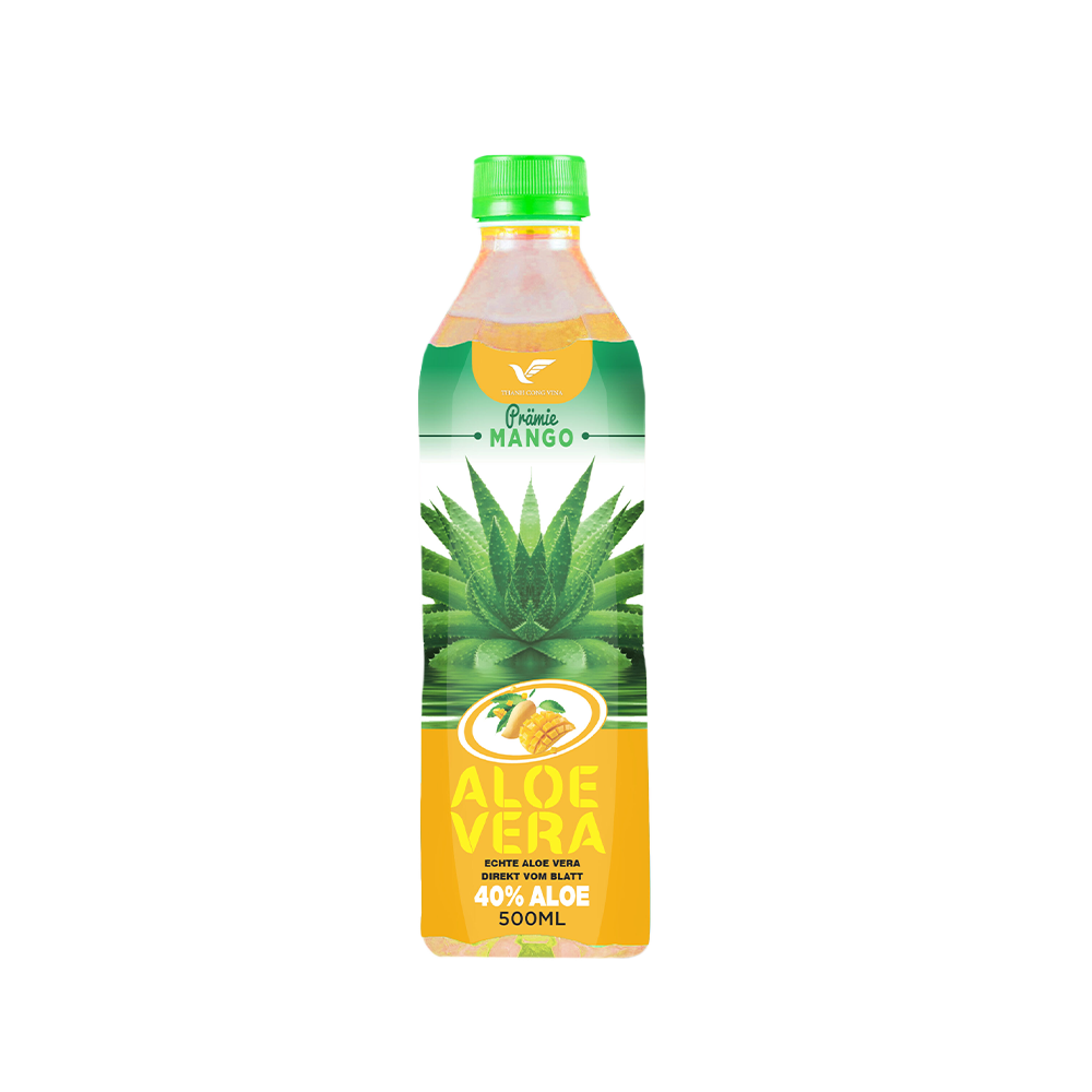 THANH CONG VINA Aloe Vera Drink With Mango Juice 500ml (Case 24)