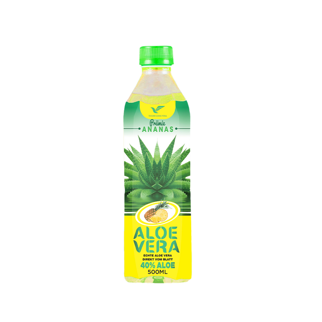THANH CONG VINA Aloe Vera Drink With Pineapple Juice 500ml (Case 24)