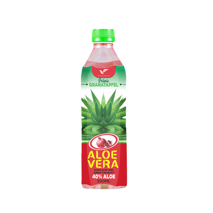 THANH CONG VINA Aloe Vera Drink With Pomegranate Juice 500ml (Case 24)