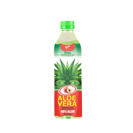 THANH CONG VINA Aloe Vera Drink With Peach Juice 500ml (Case 24)