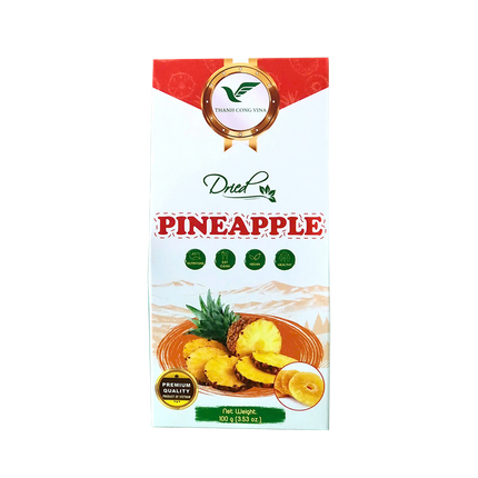 THANH CONG VINA Dried Pineapple 100Gr (Case 38)