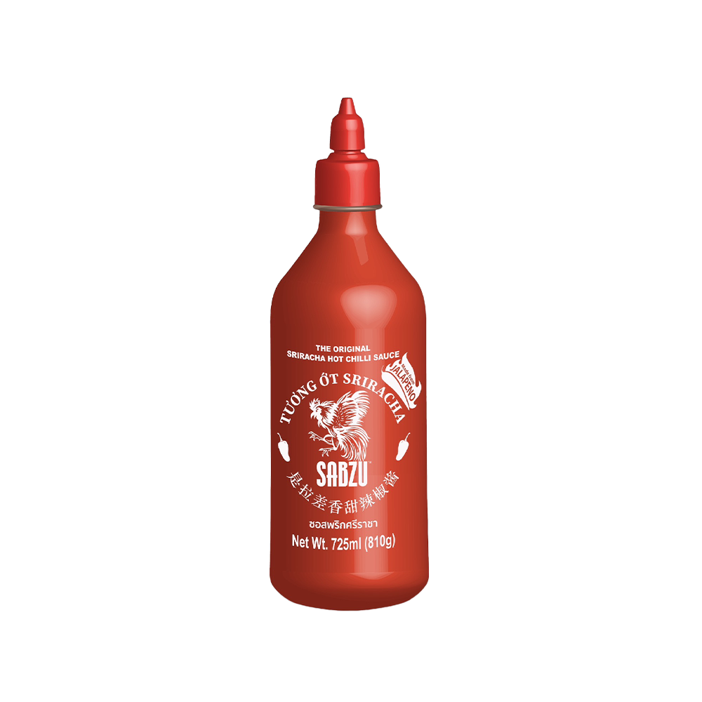 SABZU Sriracha Hot Chili Sauce 725ml (Case 12)