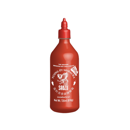 SABZU Sriracha Hot Chili Sauce 725ml (Case 12)