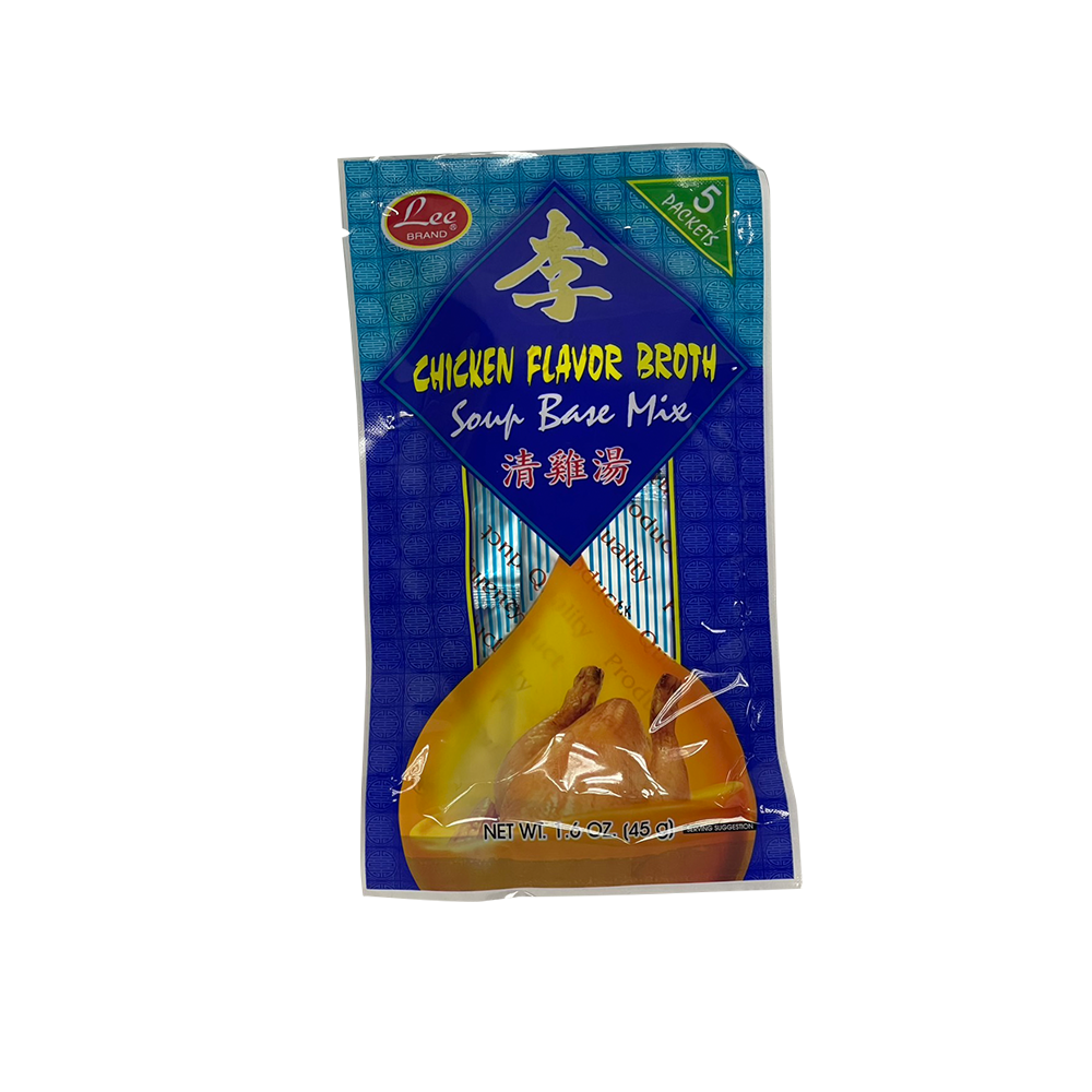 LEE Chicken Flavor Broth Soup Base Mix 45g (Case 48)