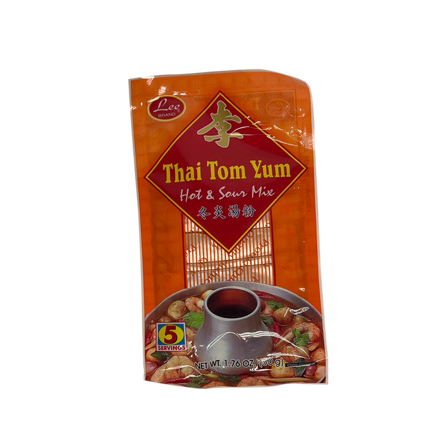 LEE Thai Tom Yum Hot & Sour Mix 50g (Case 48)