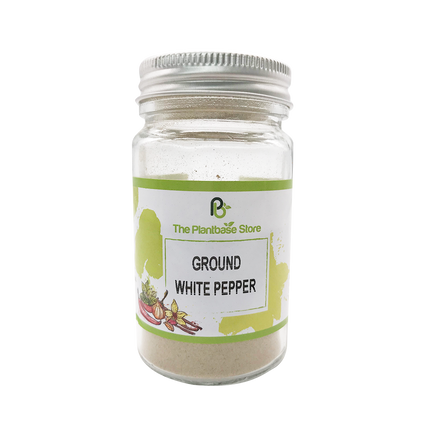The Plantbase Store Ground White Pepper 55g - Longdan Official Online Store