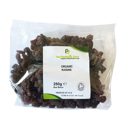 The Plantbase Store Organic Raisins Thompson Seedless 250g - Longdan Online Supermarket