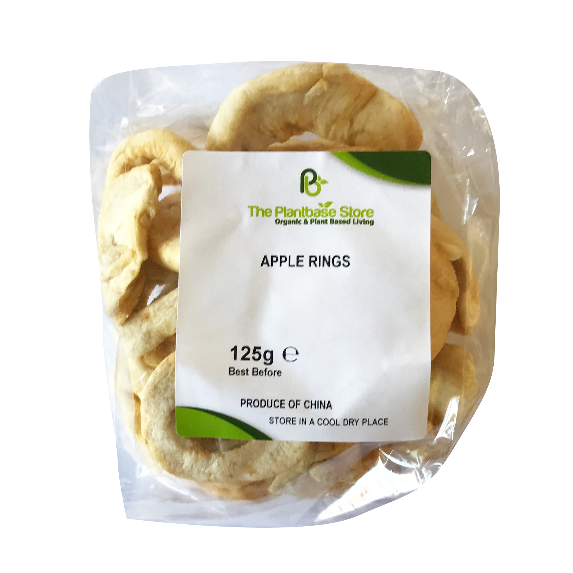 The Plantbase Store Apple Rings 125g - Longdan Online Supermarket
