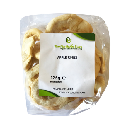 The Plantbase Store Apple Rings 125g - Longdan Online Supermarket