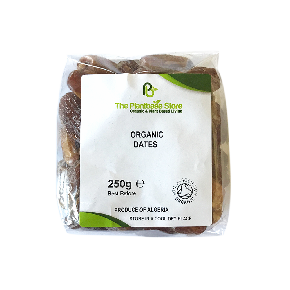 The Plantbase Store Organic Dates Deglet Nour 250g - Longdan Online Supermarket